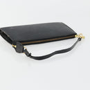 LOUIS VUITTON Epi Pochette Accessoires Pouch Black M52982 LV Auth 176403A-7
