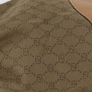 GUCCI GG Canvas Purse Shoulder Bag Beige Gold Auth 176405-5