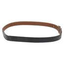 HERMES Constance Mini Belt Leather 39.4"" Black Auth 176406-4