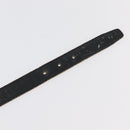 HERMES Constance Mini Belt Leather 39.4"" Black Auth 176406-7