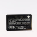 CHANEL Pouch Caviar Skin White Gold CC Auth 176409A-12