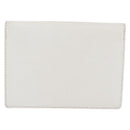 CHANEL Pouch Caviar Skin White Gold CC Auth 176409A-2
