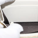 GUCCI Horsebit Long Wallet PVC Beige Gold 621889 Auth 176415A-18