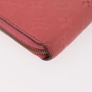 LOUIS VUITTON Empreinte Zippy Wallet Long Wallet Blossom M61788 LV Auth 176417-10