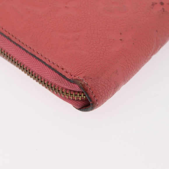 LOUIS VUITTON Empreinte Zippy Wallet Long Wallet Blossom M61788 LV Auth 176417