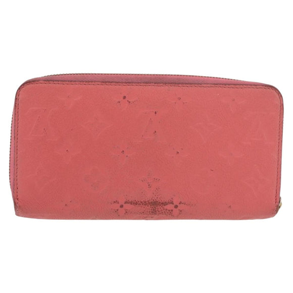 LOUIS VUITTON Empreinte Zippy Wallet Long Wallet Blossom M61788 LV Auth 176417