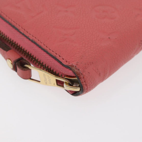 LOUIS VUITTON Empreinte Zippy Wallet Long Wallet Blossom M61788 LV Auth 176417