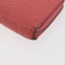LOUIS VUITTON Empreinte Zippy Wallet Long Wallet Blossom M61788 LV Auth 176417-9