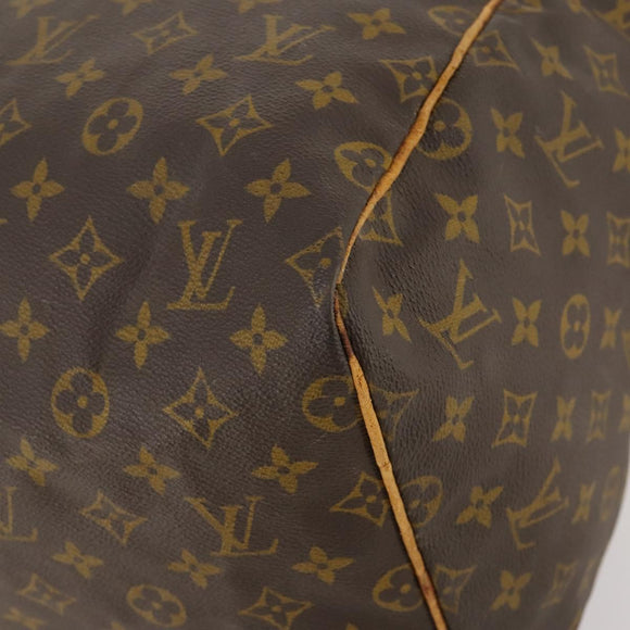 LOUIS VUITTON Monogram Keepall 55 Boston Bag M41424 LV Auth 176422
