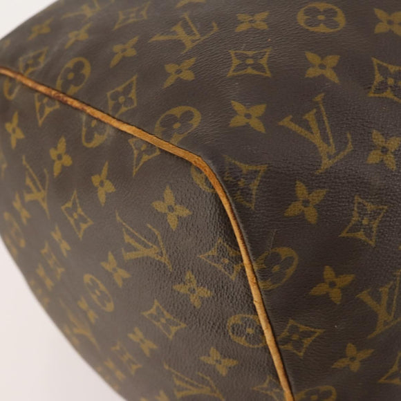 LOUIS VUITTON Monogram Keepall 55 Boston Bag M41424 LV Auth 176422