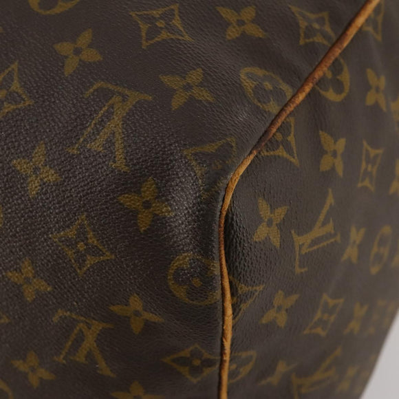 LOUIS VUITTON Monogram Keepall 55 Boston Bag M41424 LV Auth 176422