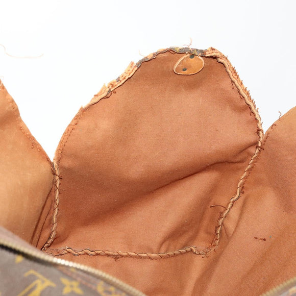 LOUIS VUITTON Monogram Keepall 55 Boston Bag M41424 LV Auth 176422