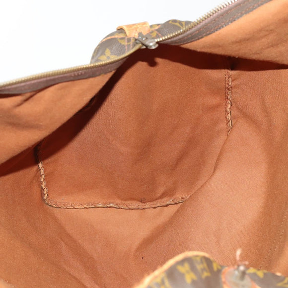 LOUIS VUITTON Monogram Keepall 55 Boston Bag M41424 LV Auth 176422