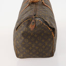 LOUIS VUITTON Monogram Keepall 55 Boston Bag M41424 LV Auth 176422-3