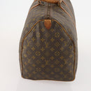 LOUIS VUITTON Monogram Keepall 55 Boston Bag M41424 LV Auth 176422-4