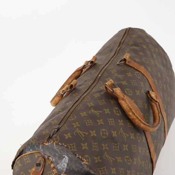 LOUIS VUITTON Monogram Keepall 55 Boston Bag M41424 LV Auth 176422