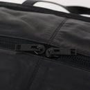 LOEWE Anagram Boston Bag Leather Black Gold Auth 176423-11