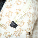 LOEWE Anagram Boston Bag Leather Black Gold Auth 176423-20
