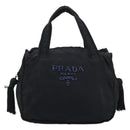 PRADA Hand Bag Nylon Navy Auth 176430-13