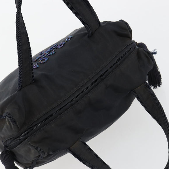PRADA Hand Bag Nylon Navy Auth 176430