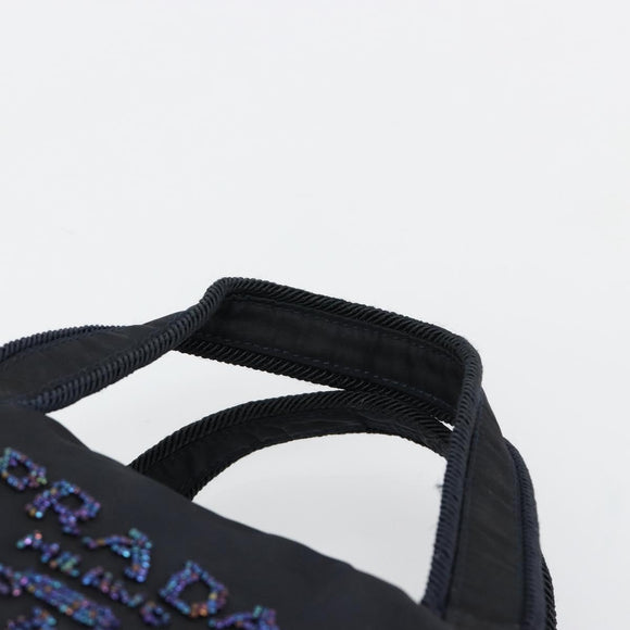PRADA Handtas Nylon Navy Auth 176430