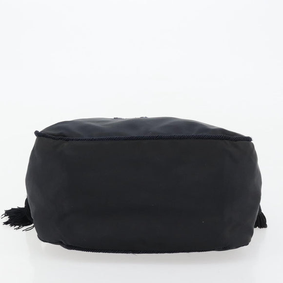 PRADA Hand Bag Nylon Navy Auth 176430