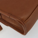 Coach Shoulder Bag Leather Brown Gold Auth 176432A-19