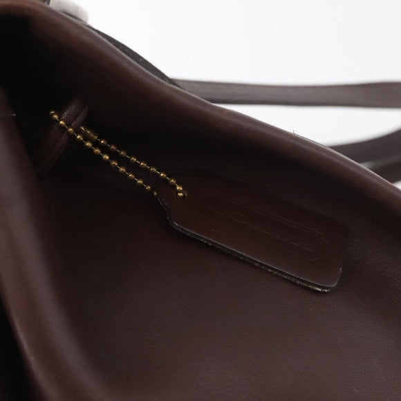 Coach Rucksack Leder Braun Gold Original 176433