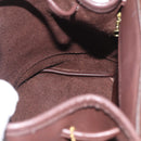 Coach Rucksack Leder Braun Gold Original 176433-22