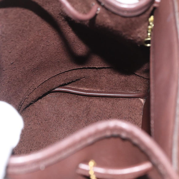 Coach Rucksack Leder Braun Gold Original 176433