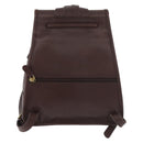 Coach Rucksack Leder Braun Gold Original 176433-2