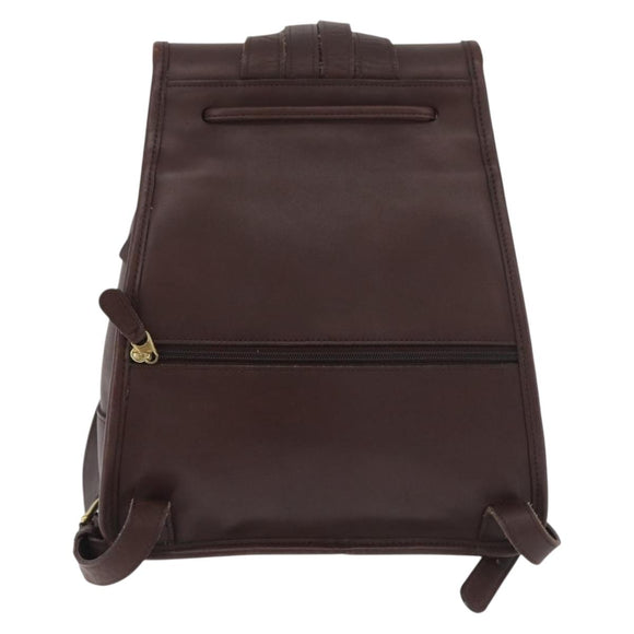 Coach Rucksack Leder Braun Gold Original 176433