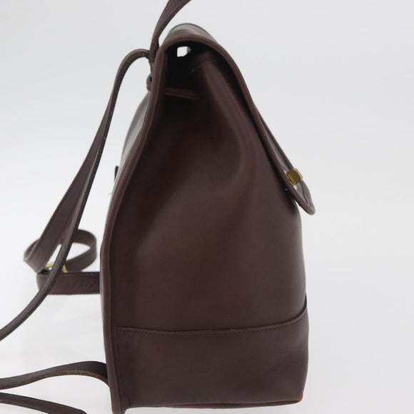 Coach Rucksack Leder Braun Gold Original 176433