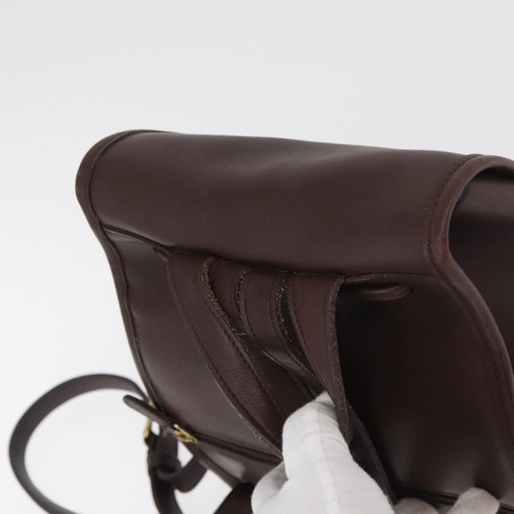 Coach Rucksack Leder Braun Gold Original 176433