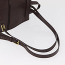 Coach Rucksack Leder Braun Gold Original 176433-8