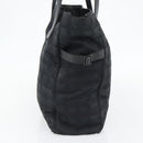CHANEL New Travel Line Tote Bag Nylon Black CC Auth 176441-5