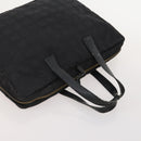 CHANEL New Travel Line Tote Bag Nylon 3 Set Black CC Auth 176442-12