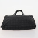 CHANEL New Travel Line Tote Bag Nylon 3 Set Black CC Auth 176442-14