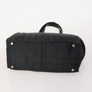CHANEL New Travel Line Tote Bag Nylon 3 Set Black CC Auth 176442-7