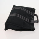 HERMES Fourre Tout Hand Bag Cotton 4 Set White Black Red Auth 176443-16