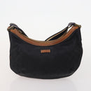 GUCCI GG Supreme GG Canvas Tote Bag PVC Nylon 4 Set Black Navy blue Auth 176444-14