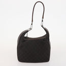 GUCCI GG Supreme GG Canvas Tote Bag PVC Nylon 4 Set Black Navy blue Auth 176444-20