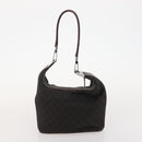 GUCCI GG Supreme GG Canvas Tote Bag PVC Nylon 4 Set Black Navy blue Auth 176444-21