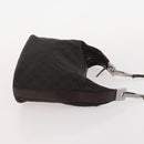 GUCCI GG Supreme GG Canvas Tote Bag PVC Nylon 4 Set Black Navy blue Auth 176444-22