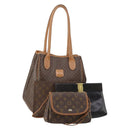 Salvatore Ferragamo LOUIS VUITTON Celine Macadam Canvas PVC 4 Set Auth 176446-1