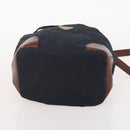 PRADA Shoulder Bag Nylon 3 Set 2way Navy Black Auth 176447-24
