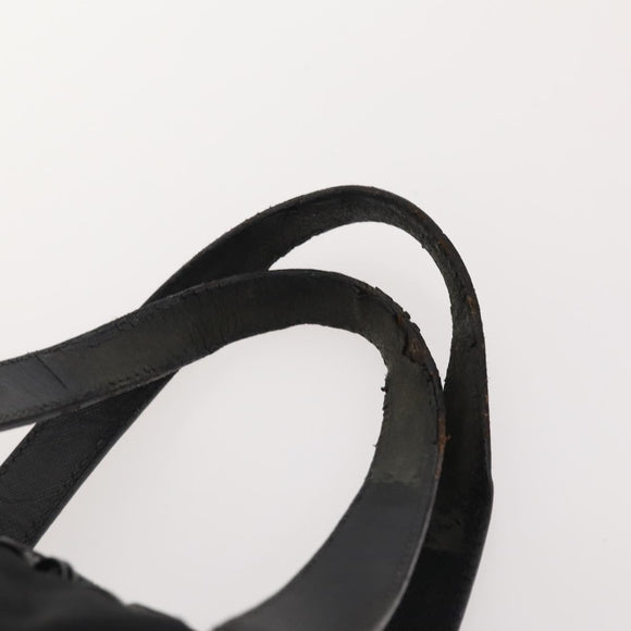 PRADA Shoulder Bag Nylon 3 Set 2way Navy Black Auth 176447