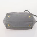 PRADA Sports Line Hand Bag Nylon 3 Set 2way Beige Black Gray Auth 176448-14