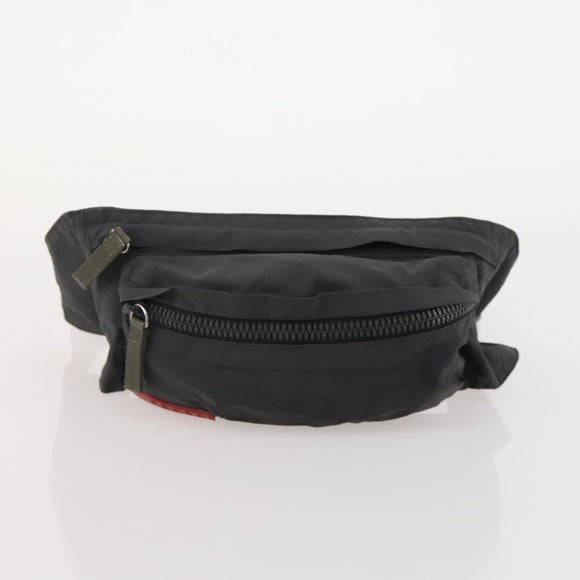 PRADA Sports Line Hand Bag Nylon 3 Set 2way Beige Black Gray Auth 176448
