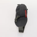 PRADA Sports Line Hand Bag Nylon 3 Set 2way Beige Black Gray Auth 176448-18